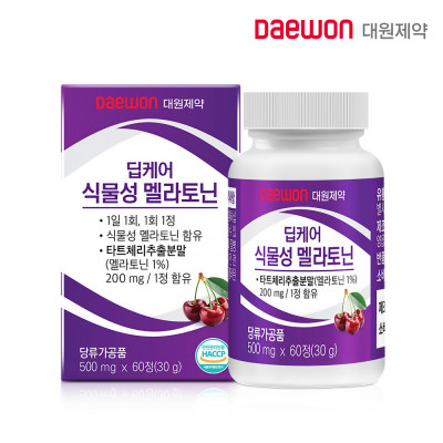 [대원제약] 딥케어 식물성 멜라토닌 60정