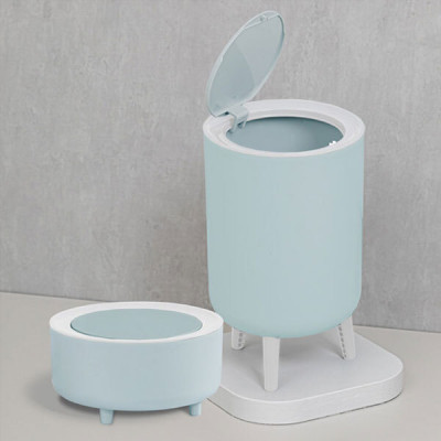 [아비스] 원터치 다용도 보관함 겸용 휴지통 2.5L+7.5L세트