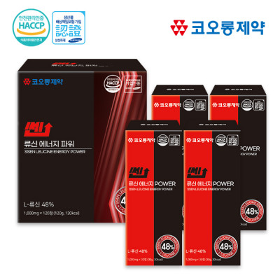 [코오롱제약] 쎈 류신 에너지 파워 120정